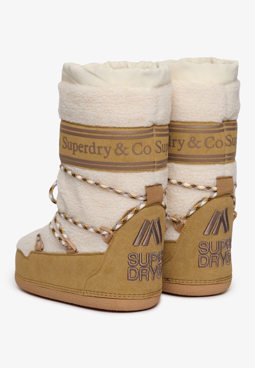 Superdry - Borg Snowboots Relaxed Pasvorm - Dames - Laarzen