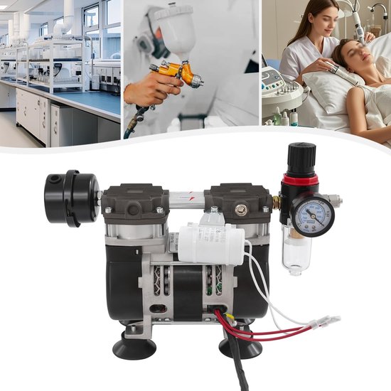 Elzusha - Krachtige Vacuüm Pomp voor Airconditioning en Laboratoria — afbeelding 4
