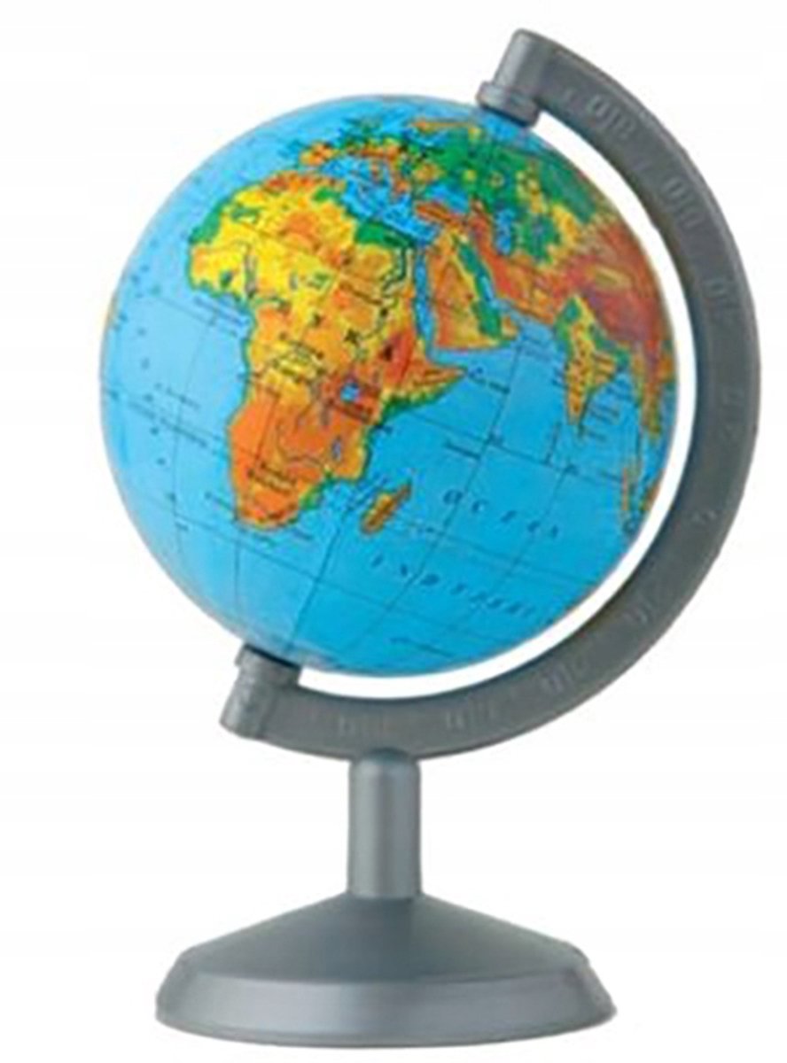 Fysieke Wereldbol 70cm - Educatieve Leerhulp voor Kinderen