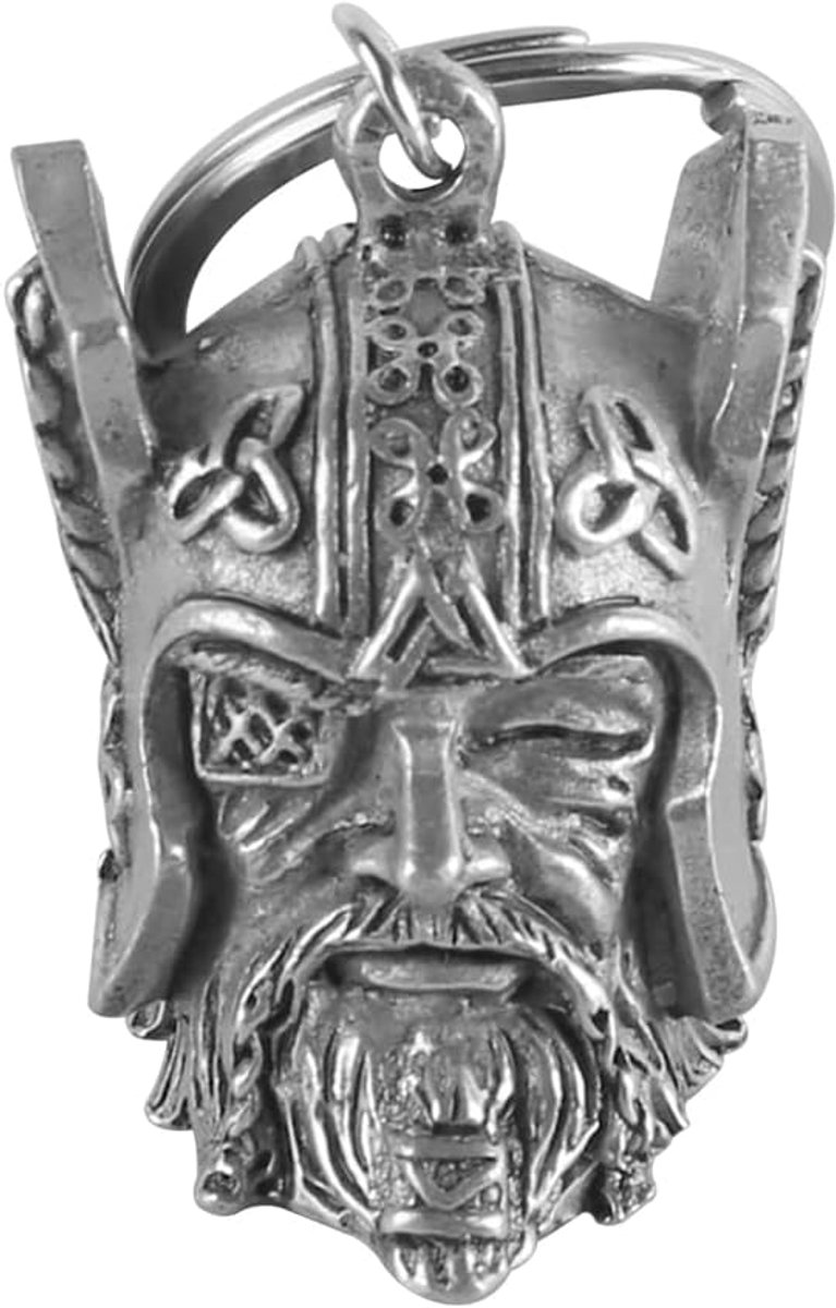 Beschermer van de Vikinggod Odin voor Bikers, Geluksbrenger, Gremlin Beschermerbel, Bikercadeau, Sleutelhanger