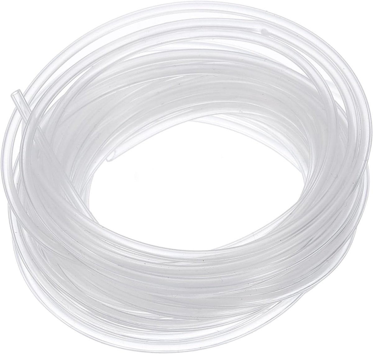 Siliconen slang, 1 mm ID x 2 mm OD 16,4 voet lange flexibele zuivere siliconen slang, slangslang voor thuisbrouwen, aquaponica, luchtslang, irrigatie