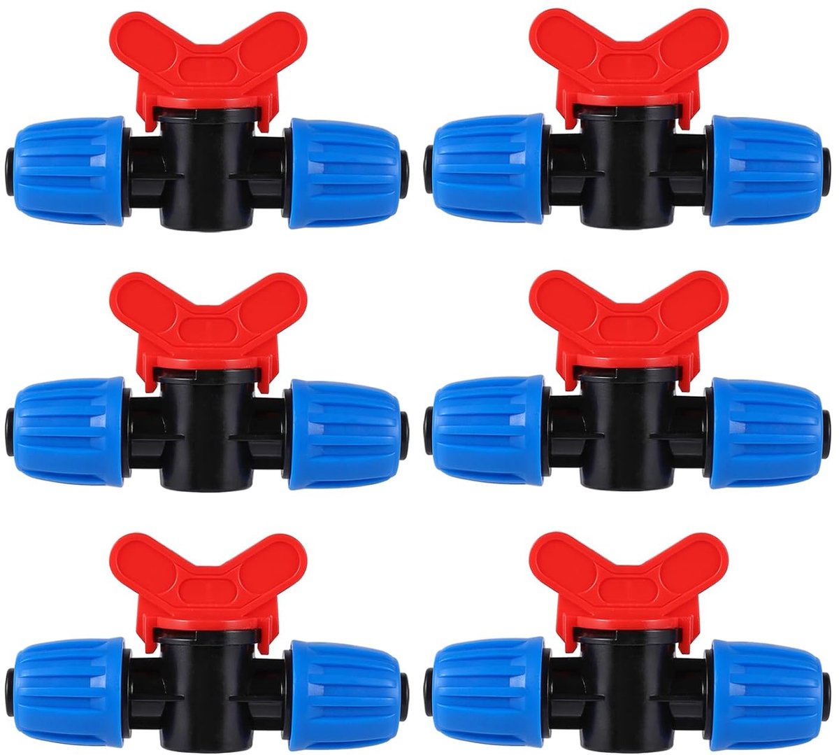 Irrigatie fittingen kit Blue Lock prikkelconnector (1/2 inch schakelaar ventielen)