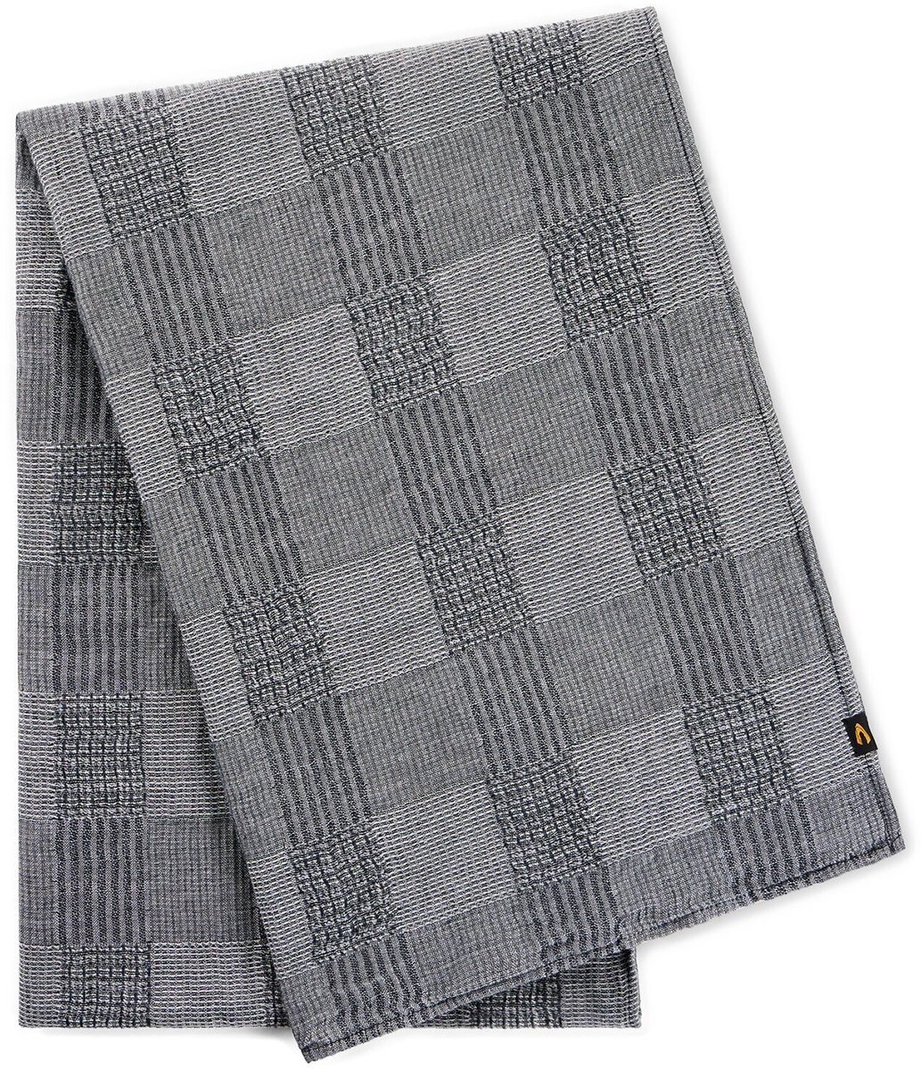 camel active Geweven sjaal van 100% katoen - Maat menswear-OS - Marineblauw