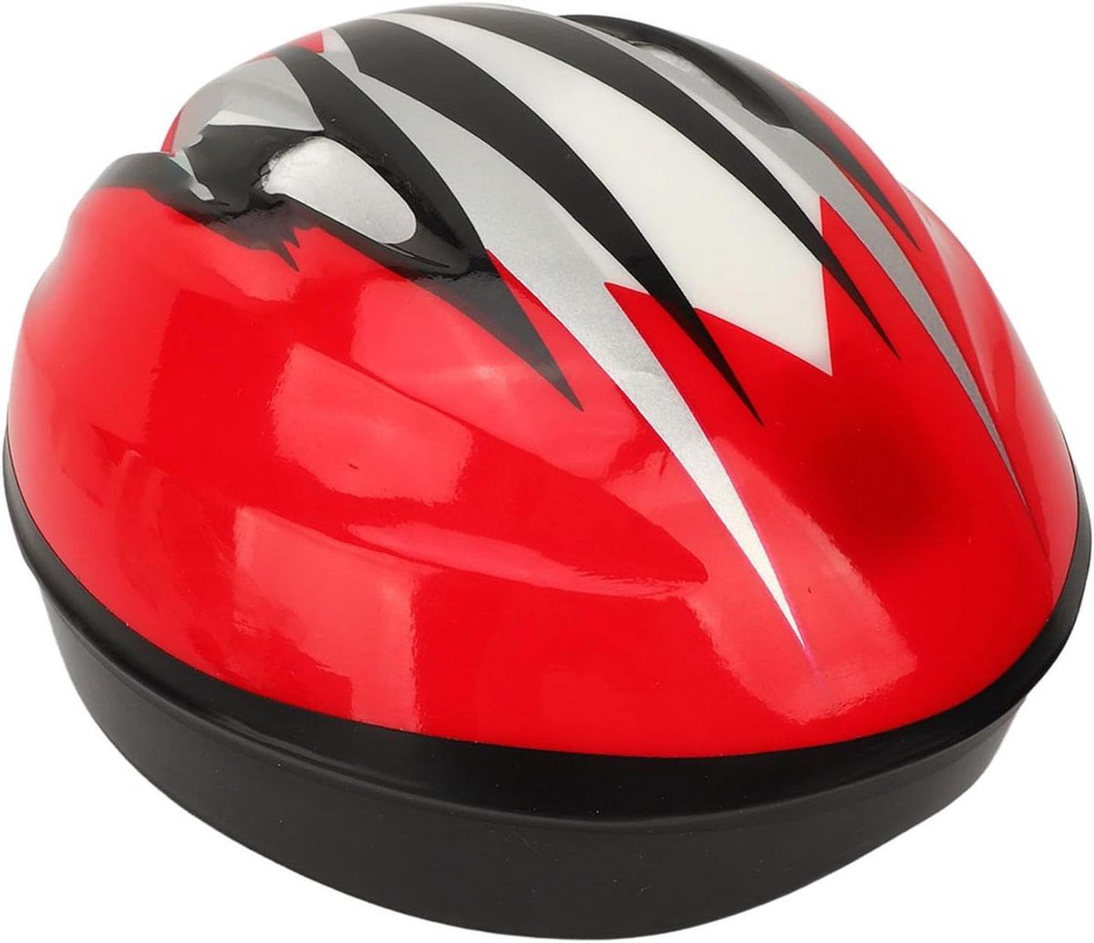 Kinder Fietshelm - Kinderhelm Veiligheid - Buiten Sporten - Schokabsorberende Voering - Verstelbaar - Rood