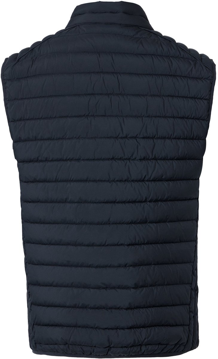 CASA MODA comfort fit bodywarmer - blauw - donkerblauw - wit