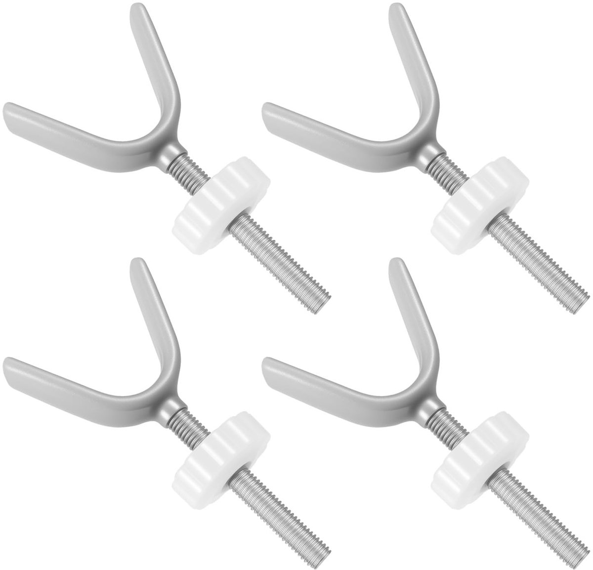 SolidKeus - Set van 4 Drukschroeven voor Kinderhekjes