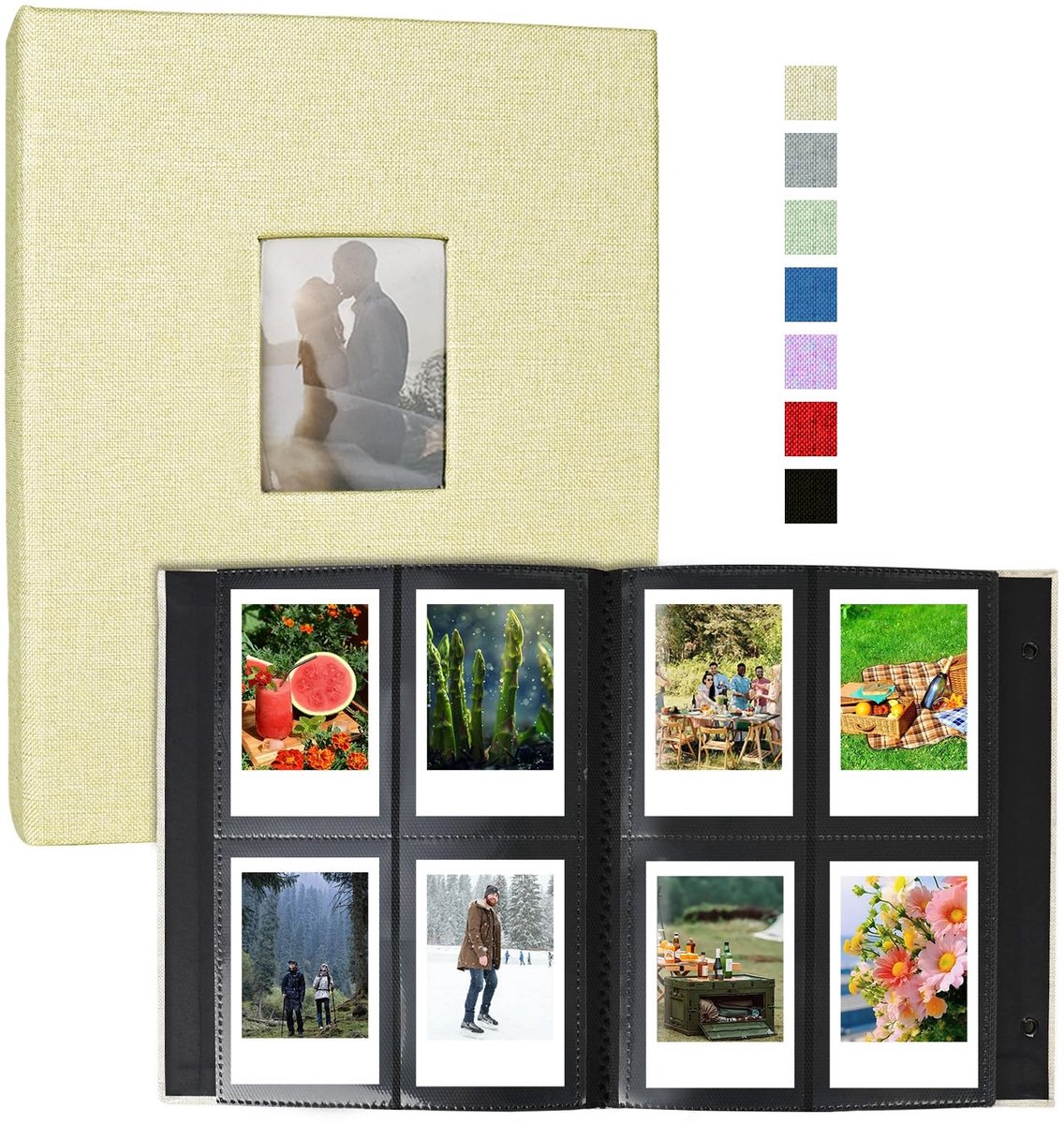 SolidKeus - Fotoalbum voor 208 Foto's met 26 Pagina's