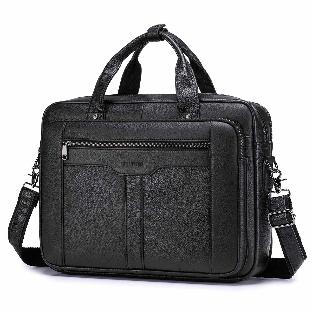 SolidKeus - Vintage Leren Aktetas voor 15.6 Inch Laptops