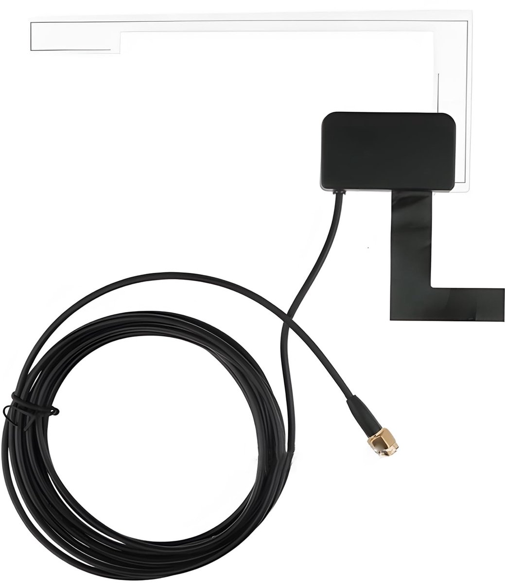 SolidKeus - DAB+ Autoantenne met 3m Kabel