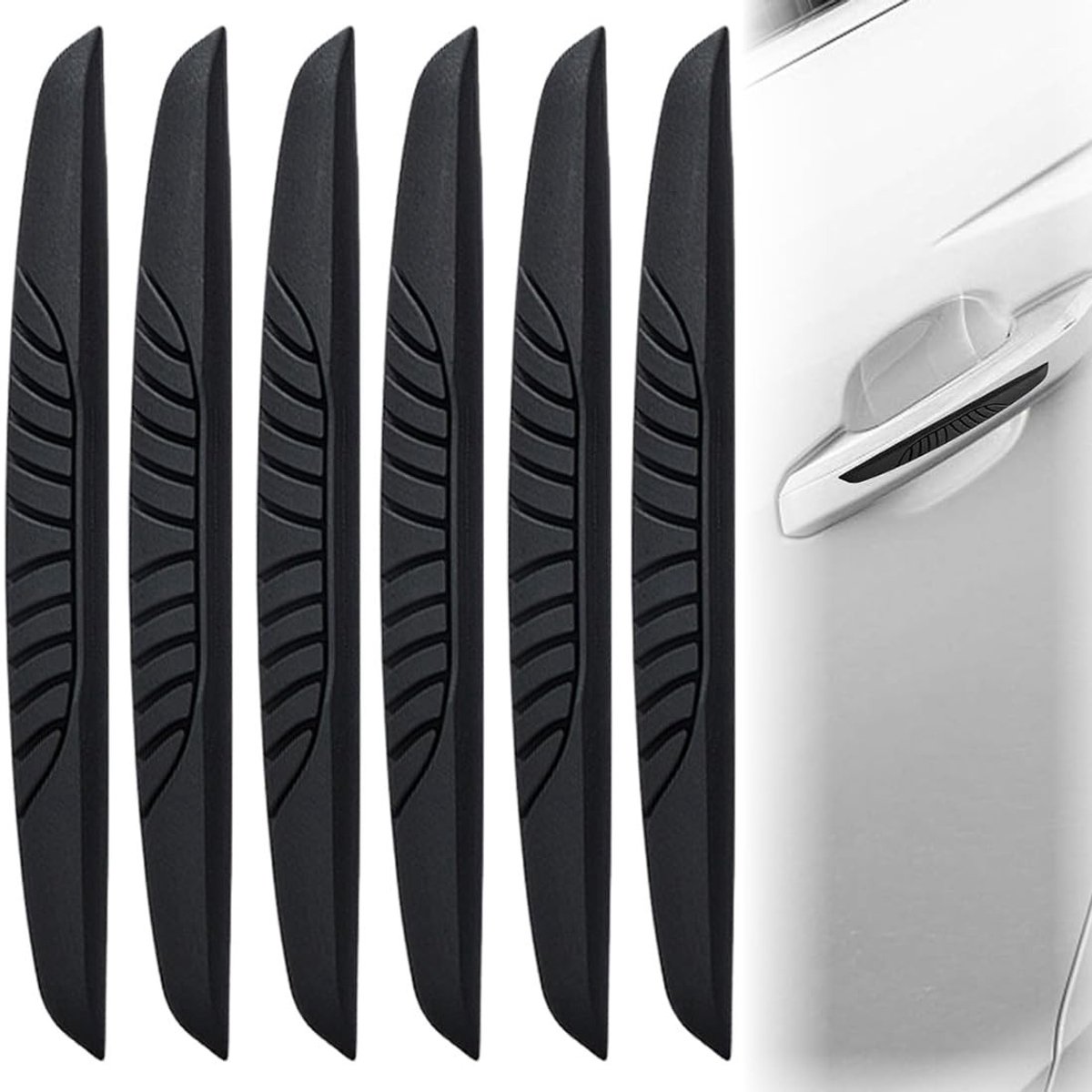 Omgoods - Set van 6 Premium Rubber Buffers voor Autodeuren