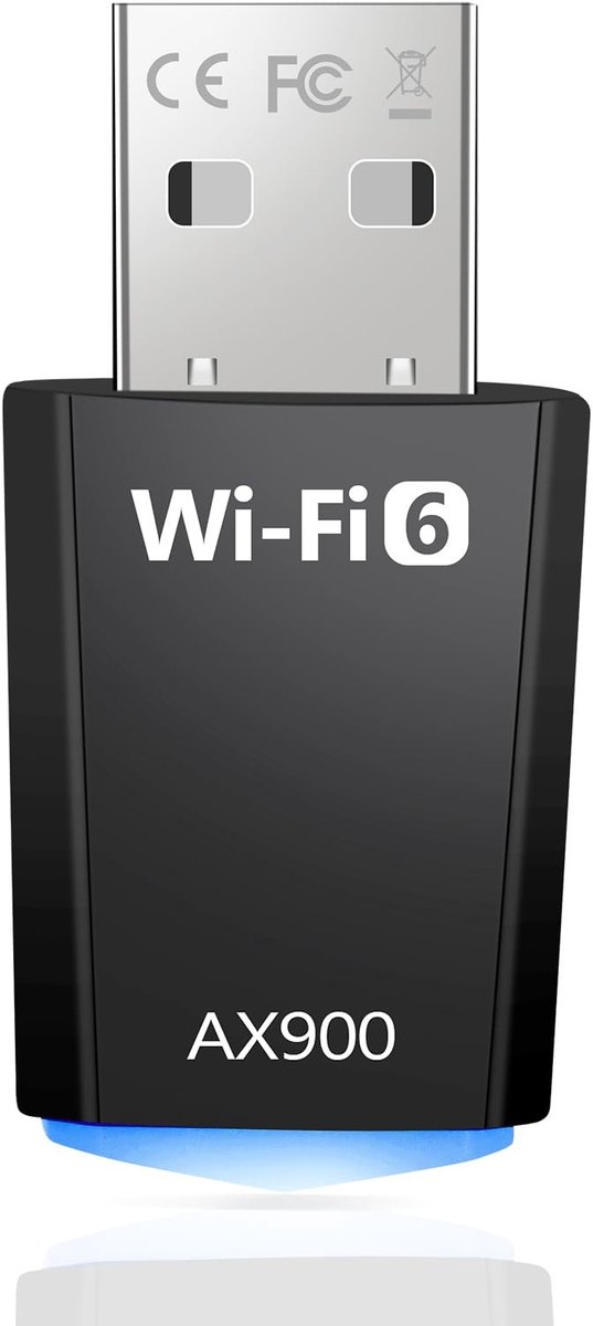 Omgoods - WiFi 6 USB Adapter tot 900Mbps