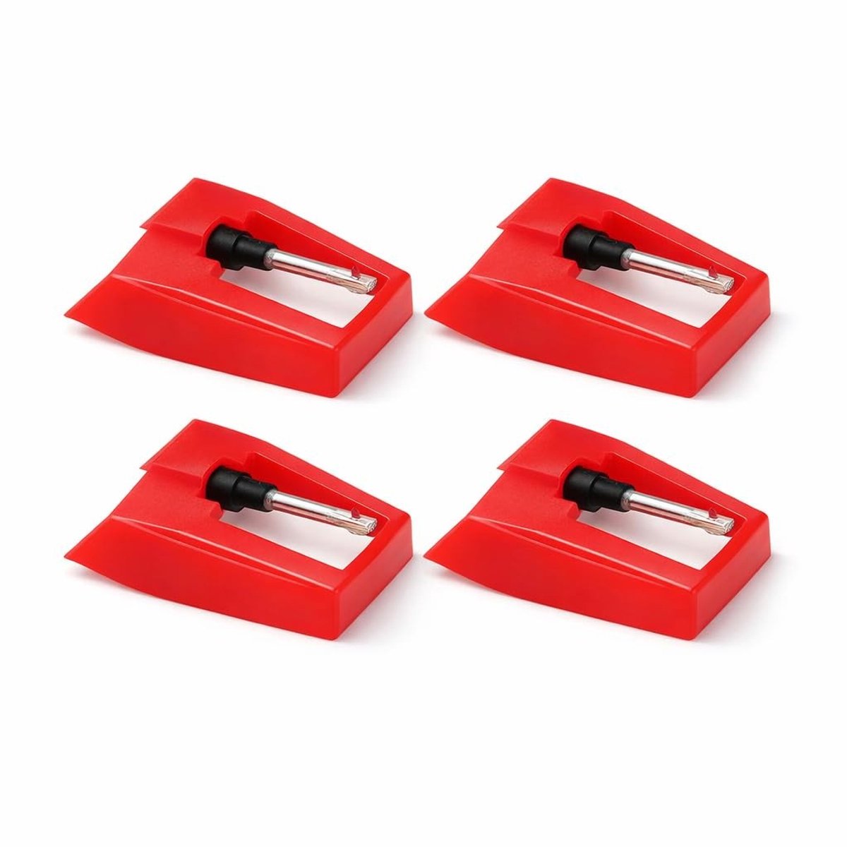 Omgoods - Set van 4 Vervangende Naalden voor Platenspeler