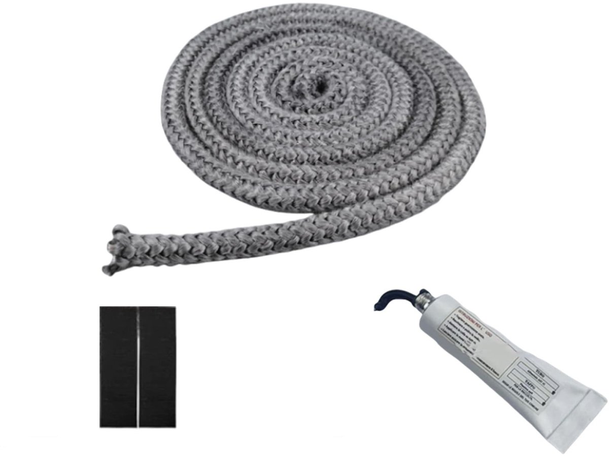 SolidKeus - 2 m Vuurvast Sealing Cord voor Oven en Haard