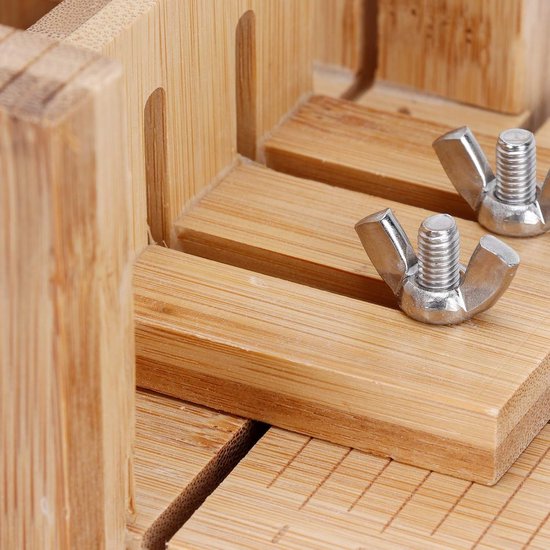 Zeepknipper met Draadknipper, Hout Handgemaakt Zeepvormen voor Het Maken van Zeep, Enkele Draad Zeepsnijders voor Het Maken van Zeep Loaf Slice, Draad Kaasschaaf voor Maken Zeep — afbeelding 2