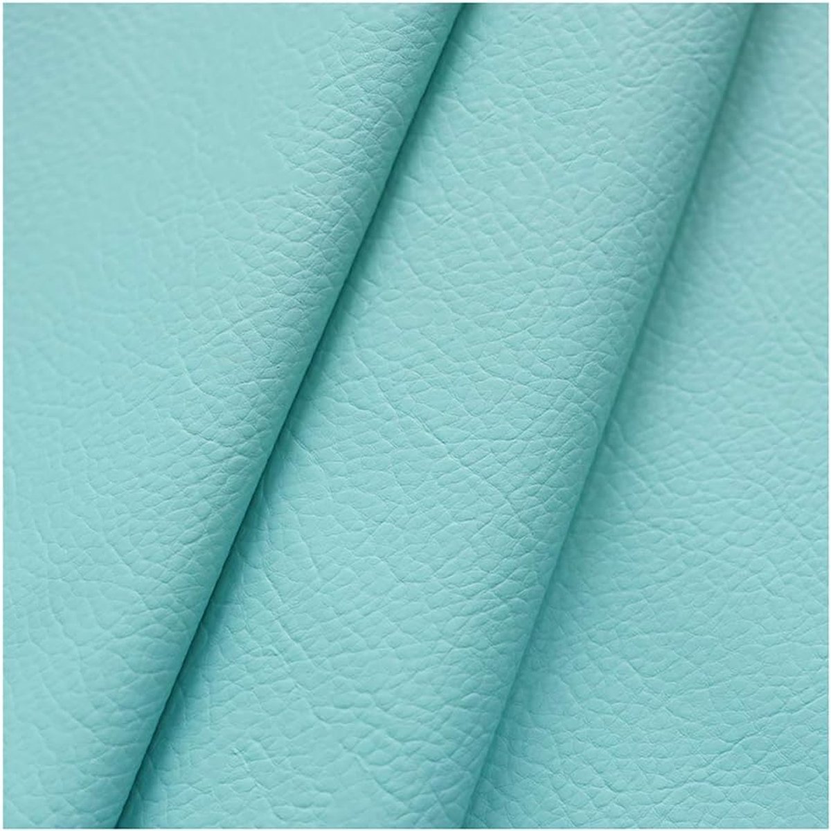 Lederen platen inclusief lederen platen waterdichte stof faux leder zacht gevoel materiaal lederen doek bekleding stof materiaal voor lederen bogen en oorbellen maken (maat: 1.4X6m, kleur: blauw)