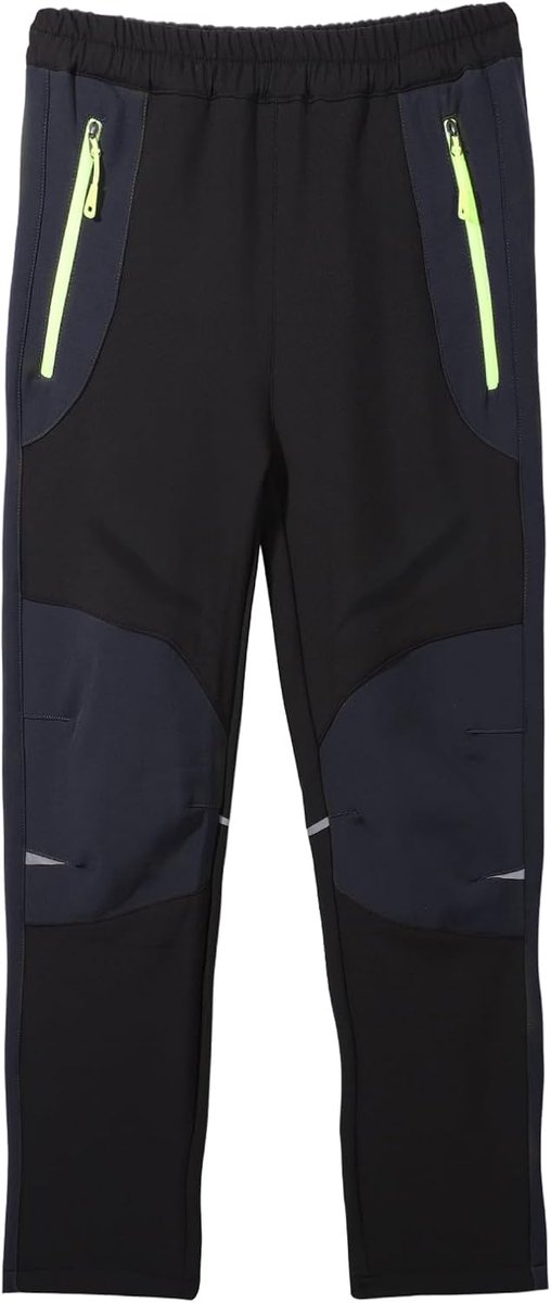 Outdoorbroek voor kinderen, fleecevoering, bergbeklimmingsbroek, wandelbroek, meisjes, jongens, waterdichte dikke broek, herfst en winter