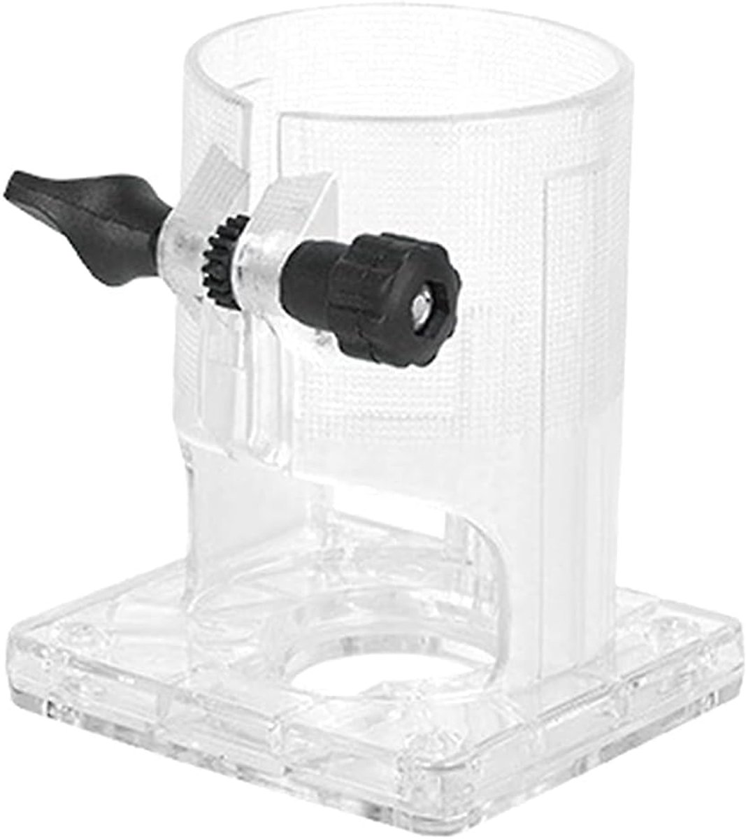 Router Base, Transparante Plastic Houtbewerking Trimmer Router Base, Beschermende Accessoire Trimmer Base voor Houtbewerking