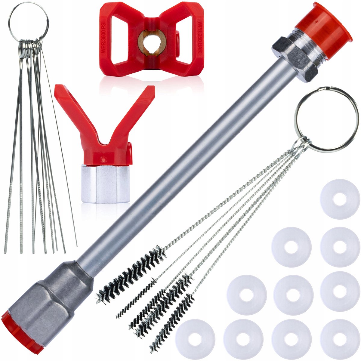 Rosfix Spuitlans Set - Onderhoudsset voor Spuitpistool - 30 cm, 7/8" (22 mm) Gwint