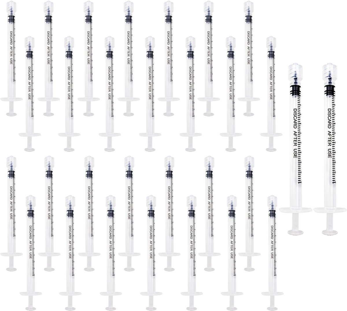 Omgoods - Set van 30 Steriele Colostrum Spuiten, 1 ml