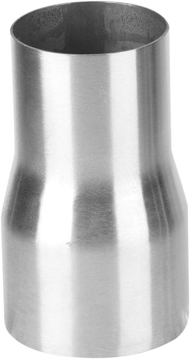 Uitlaatpijp Adapter - Connector Buis - Auto Onderhoud - Roestvrij Staal - 63-76MM - Zilver