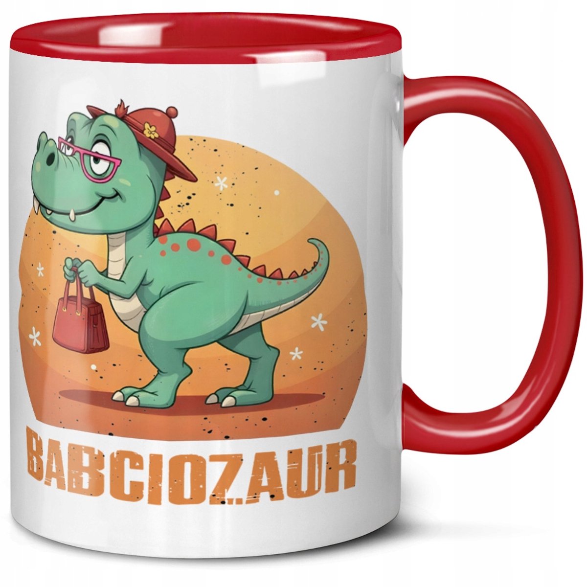 Beker voor oma: Babciozaur Dino Cadeau - Verjaardag & Omadag