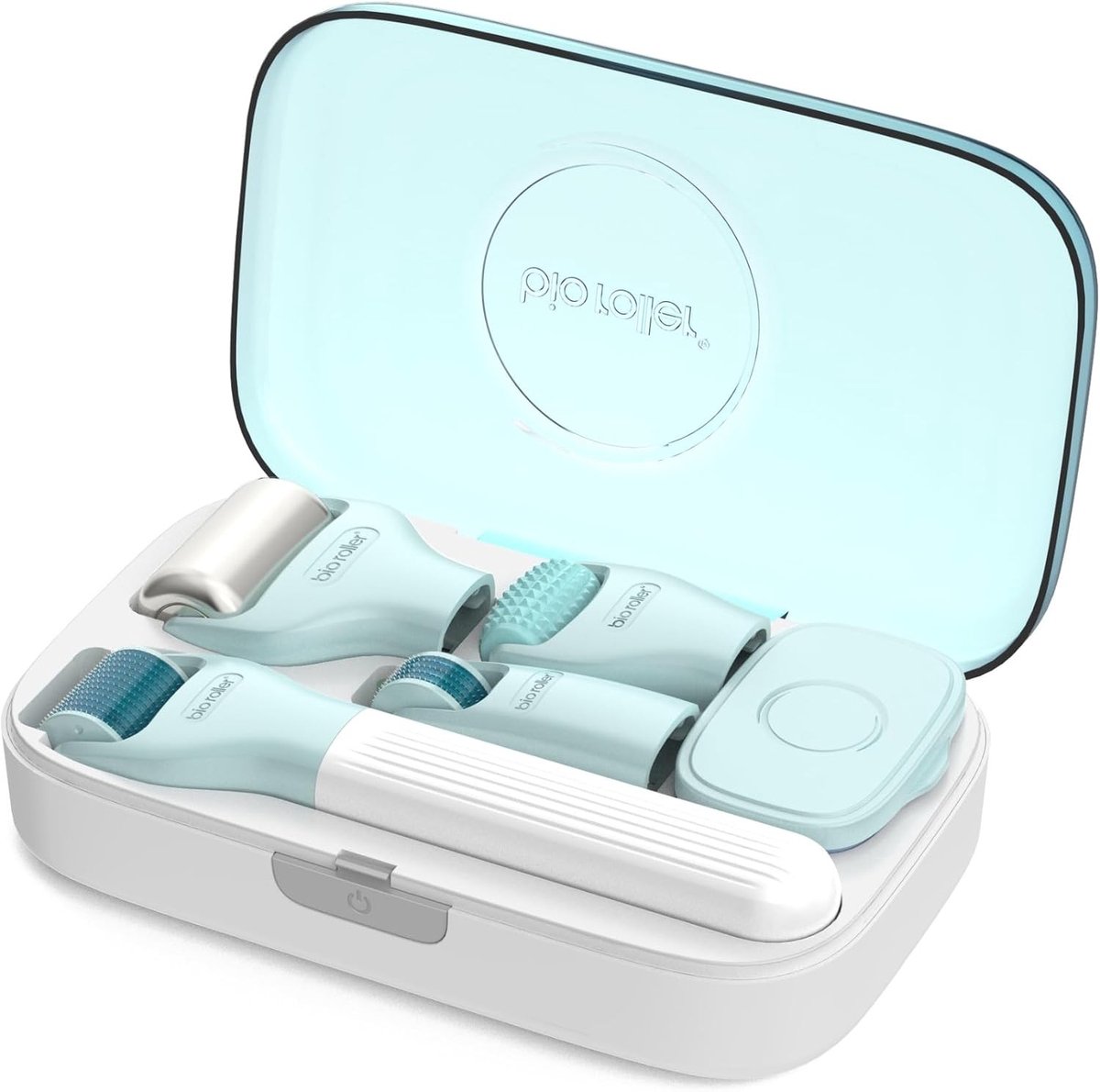Microneedling Roller Apparaat - Multicolor - 10-in-1 Set - Voor Huidverzorging en Anti-aging - Geschikt voor Gezicht en Lichaam