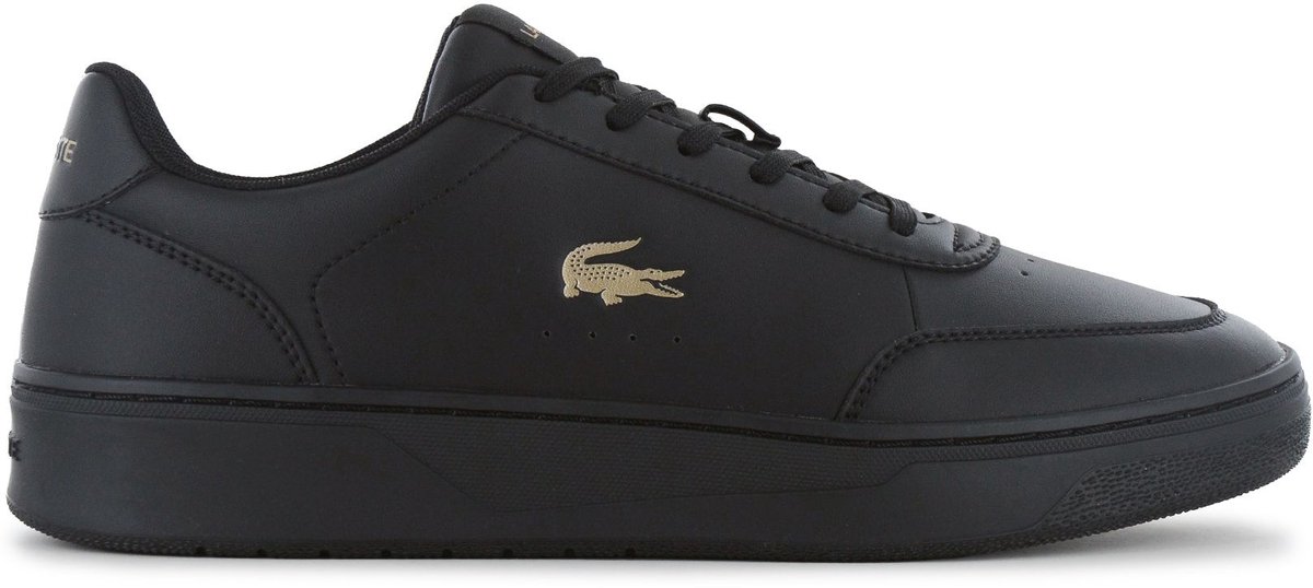 Lacoste Court Pro 126 - Heren Sneakers Schoenen Zwart 751SMA01571V7 , Maat: EU 42.5 UK 8.5