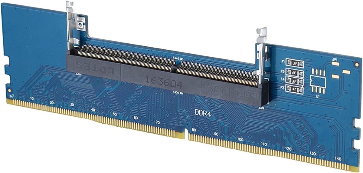 Professionele DDR4 RAM Connector Adapter met Overcurrent Protection voor Laptopgebruikers, Geheugenkaart Converter voor Technische Liefhebbers