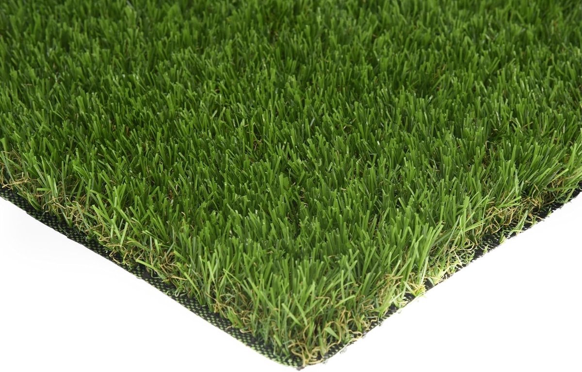Kunstgras - Groen - 133 x 300 cm - Natuurlijk Effect met Hoge Dichtheid - Voor Balkon, Terras en Tuin