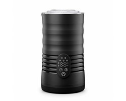 Bobypet - Elektrische Melkopschuimer 5-in-1 - Melkschuimer en Opwarmer - 30 dB Fluisterstil - Instelbare Temperatuur en Snelheid - 350 ml - Zwart