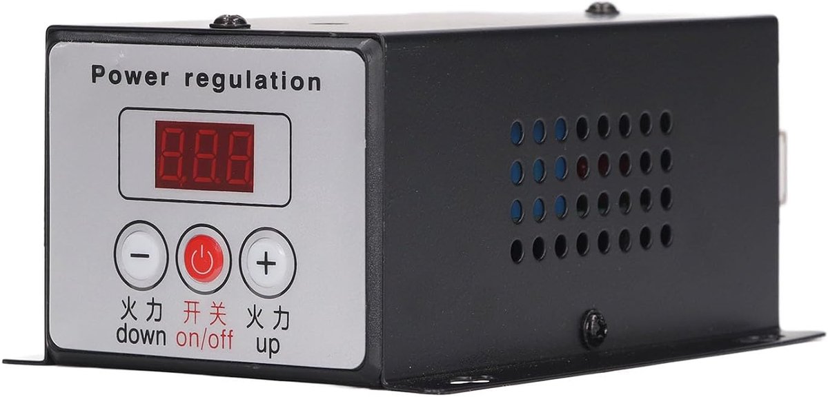 SnelShoppen - Step Up Transformator Regelaar 10000W AC220V met Voltage Regulator, Zero Lag, Zero Delay voor Snelheidsregeling, Geschikt voor Huishoude