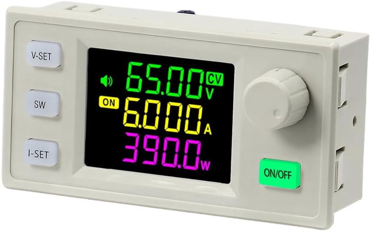 SnelShoppen - DC-DC Step Down Voedingsmodule 585W 9A, 12V-72V naar 0.5V-65V, MPPT met LCD Scherm voor Zonne-energie, Verstelbaar, Buck Converter