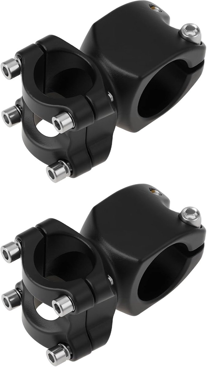 SnelShoppen - 2pcs Aluminium Fiets Stuurpen 25.4mm Voor Racefiets en Mountainbike - Lichtgewicht en Duurzaam - Anodiseerbehandeling - Geschikt Voor 25
