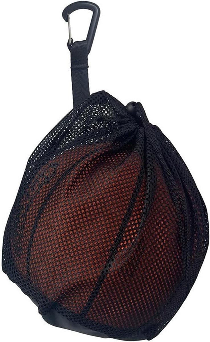 SnelShoppen - Draagbare Nettas voor Basketbal, Volleybal, Voetbal, Handbal en Tennis - Lichtgewicht Sporttas van Oxford-Mesh voor Kinderen en Volwasse
