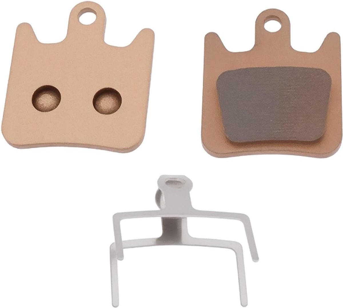 SnelShoppen - Fiets Schijfrem Sintered Metaal Remblokken Geschikt voor Hope Fietsen, Goud, 1 Paar, Voor Mountainbike, Racefiets en E-bike