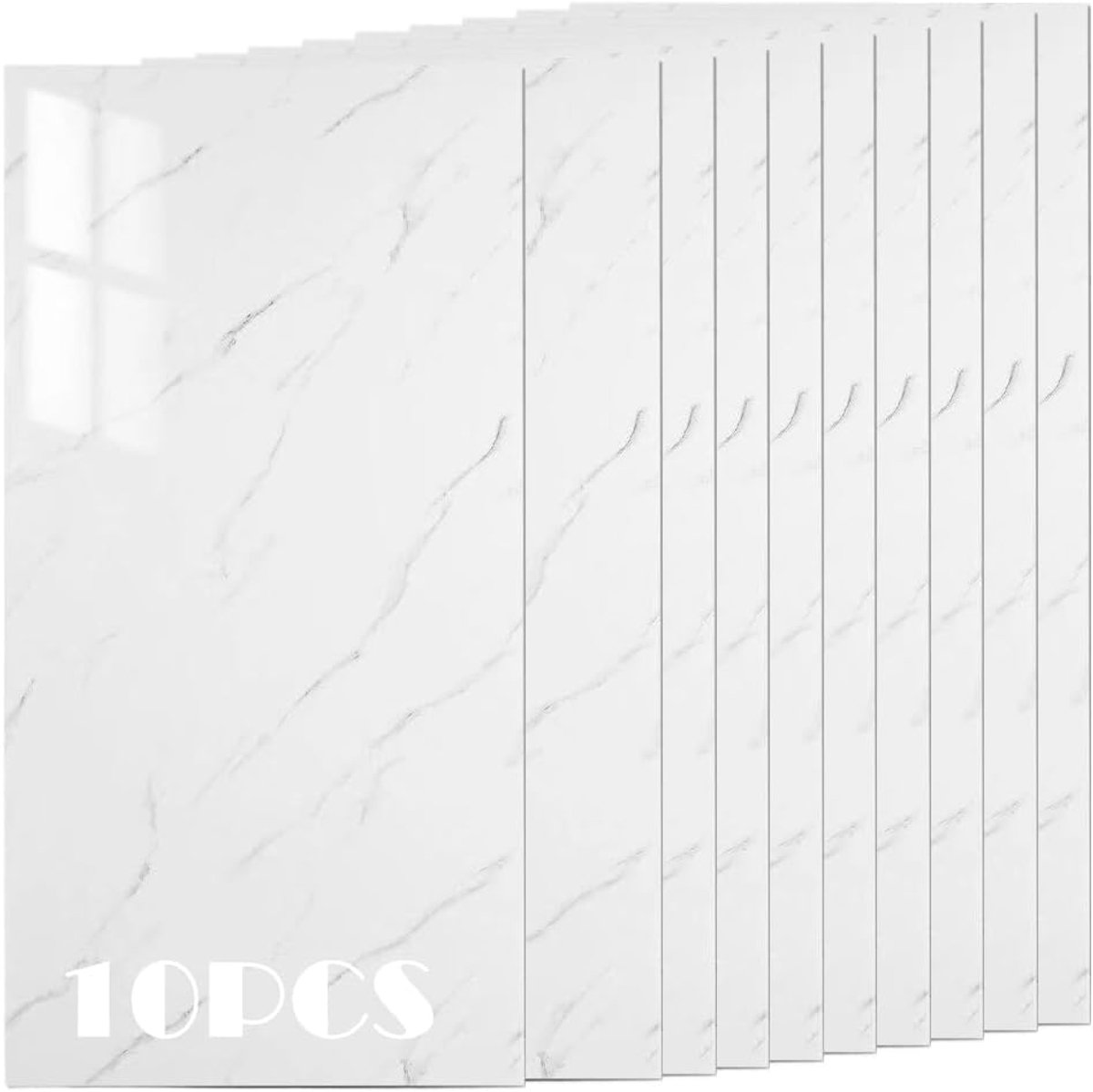 PET Marble Adhesive Film Self-Adhesive 3D Concrete Effect Floor Covering and Wall Tiles Environmentally Friendly - ShopVlot