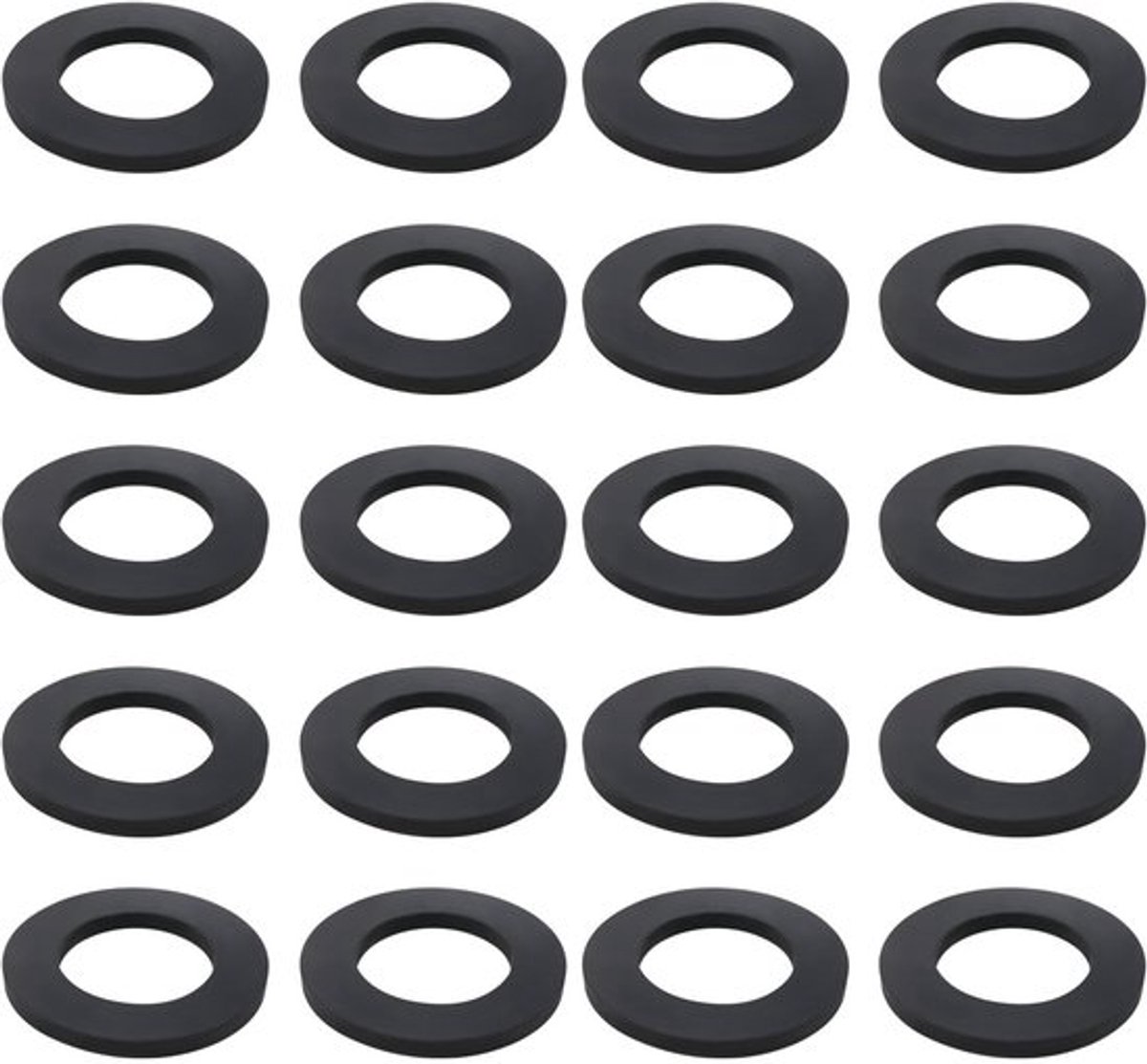 2 Stuks 3/4 Inch Nitril Rubber Washers voor Wasmachine en Vaatwasser - Platte en Ronde Spacer Washers voor Koud Water Inlaat Slang