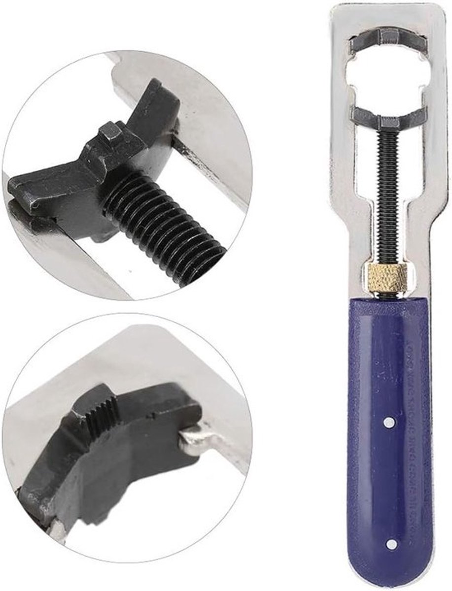 Universele Horloge Reparatietool voor het Openen van Horlogekappen - Drieklauw Horloge Opener en Reparatieset voor Horloges