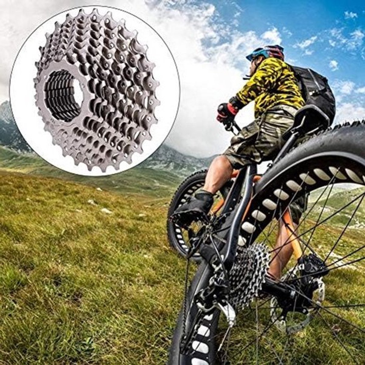 Fiets cassette 8/9/10/11 versnellingen 11-28T voor racefietsen - vervangingsonderdelen en tandwielaccessoires