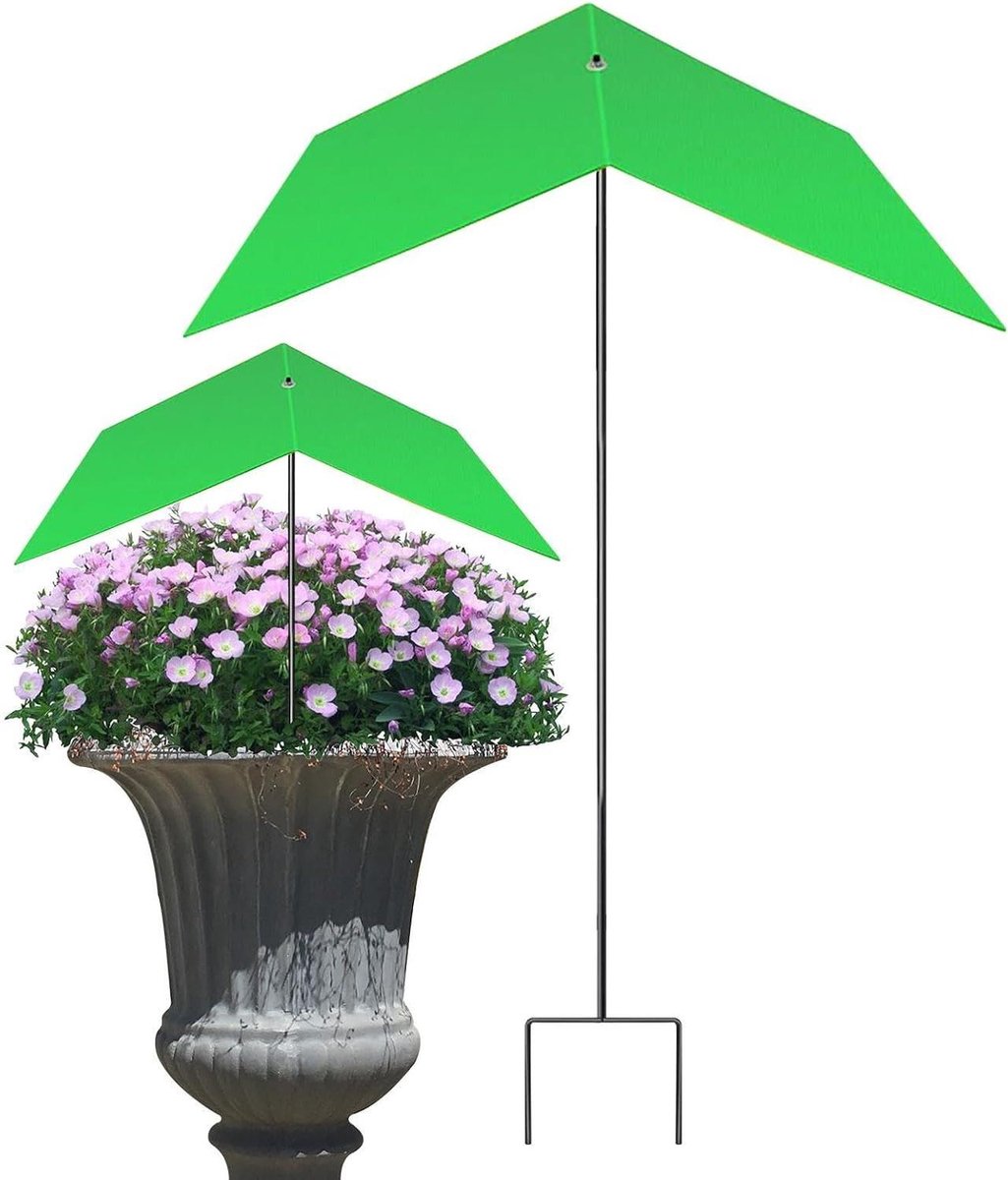 Plantenparaplu - Mini parasol planten - Zonwering planten - UV-blokkerend - Ø 50 cm - Niet gespecificeerd
