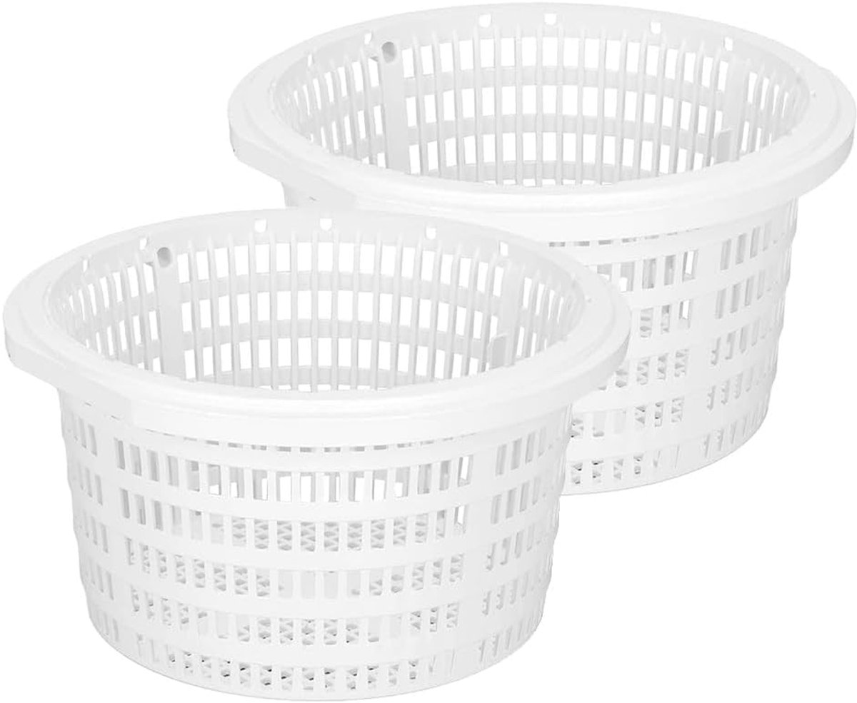 SnelShoppen - 2 Stuks Skimmer Mand, Onderpool, Effectieve Reiniging, Multifunctionele Zwembadfilter Mand, Vervanging voor Zwembaden, Hoogwaardige Kuns