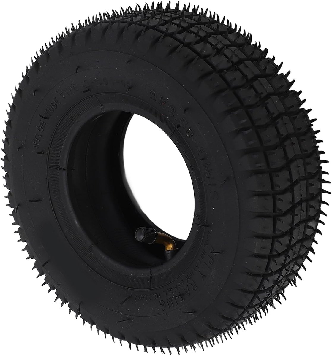 Scootertires 9x3.50 - Rubberband met binnenband - Antislip profiel - Ideaal voor complexe wegen - ShopVlot
