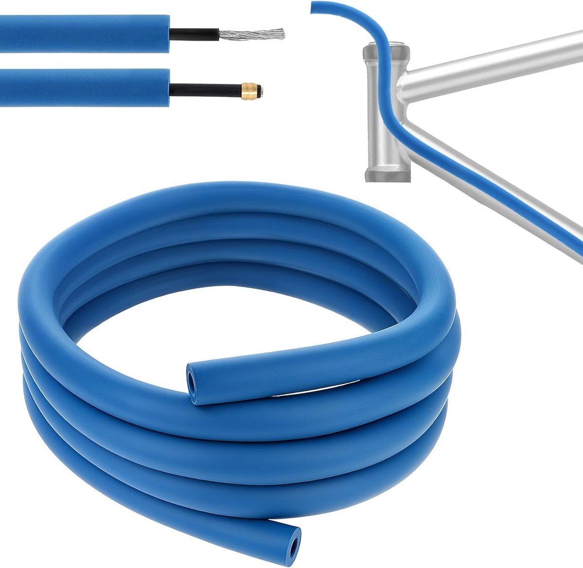 Fietsframe Interne Behuizing Dempers 1,7m - 6mm MTB Kabel Schuim voor Schakeling en Rem