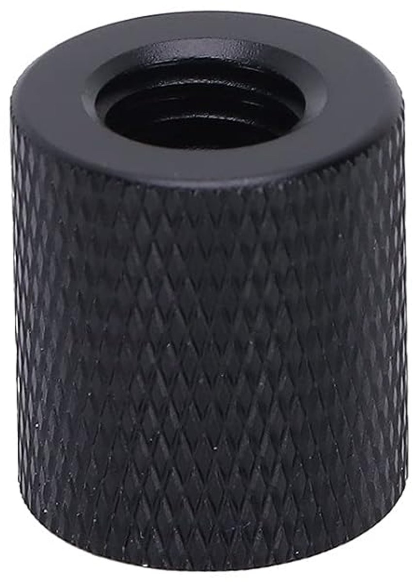 SnelShoppen - 1/4 Inch Vrouwelijke Naar 1/4 Inch Vrouwelijke Draad Adapter Aluminium Legering Schroef Camera Statief Monopod Adapter Draad Bevestiging