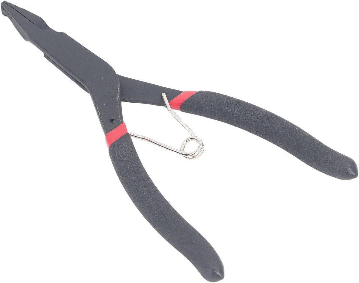Lockringtangen met 90° punt - hoog koolstofstaal - ergonomische PVC handgreep - ideaal voor transmissies - ShopVlot