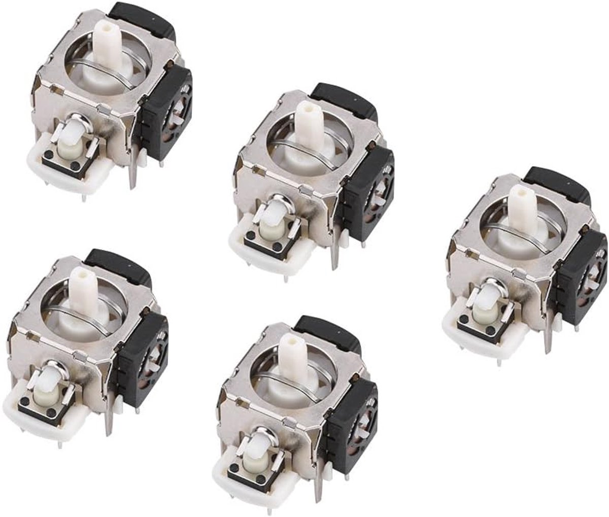 SnelShoppen - 5 Stuks Analoge Stick 3D Joystick Vervanging Gamepads Controle voor Draadloze Controller - Hoogwaardige Reserveonderdelen voor 360 Contr