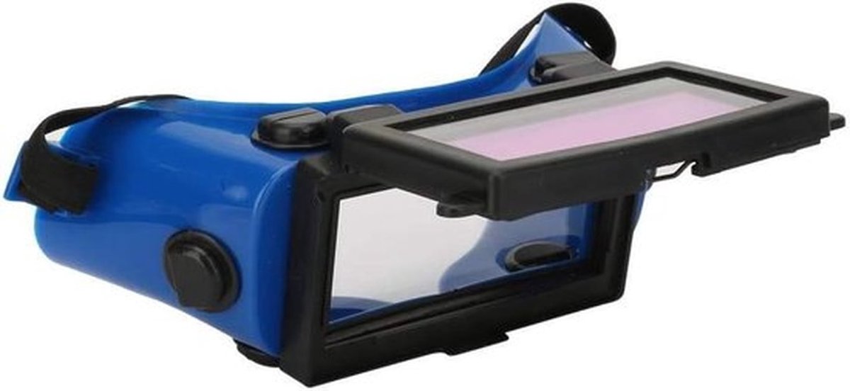 Automatische verduisterende lasbril met zonnefilter voor oogbescherming en comfort tijdens het lassen, inclusief accessoires voor Ement Moon