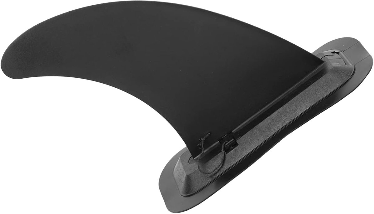 SnelShoppen - PVC Single Center Fin, Afneembare Fin voor Surfboard Longboard, Met Fin Dock, Ideaal voor Surfavonturen en Bescherming