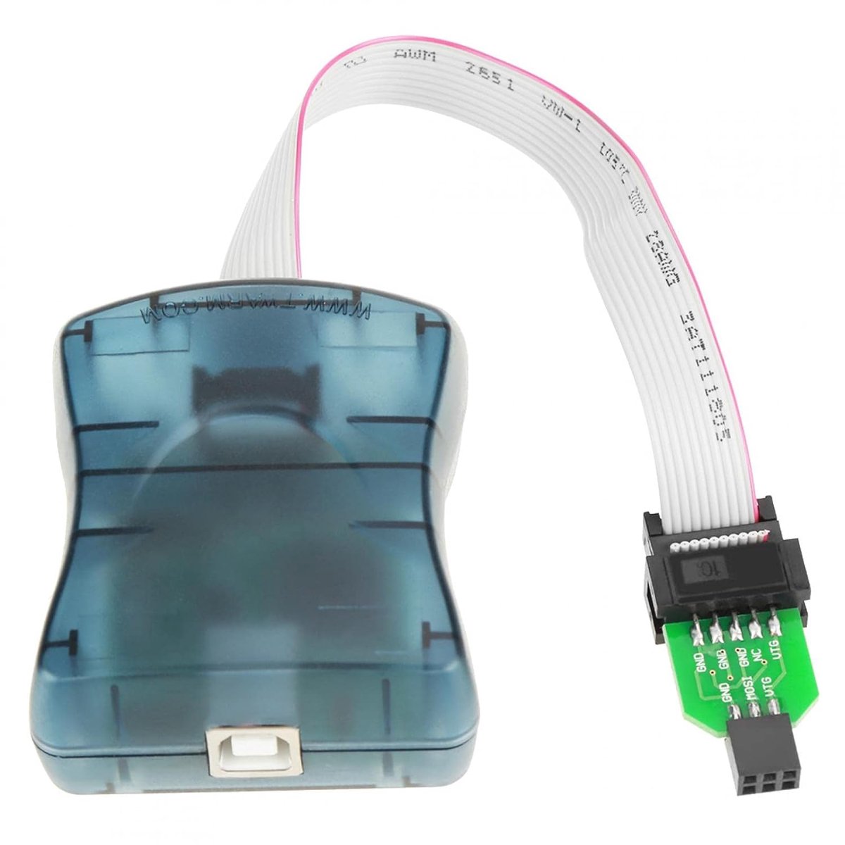 SnelShoppen - AVR ISP Programmeur voor AVR Studio - USB Programmer voor AVR Chips - Ondersteunt ISP en PDI Interface - Geschikt voor AVR Studio 4/5/6/
