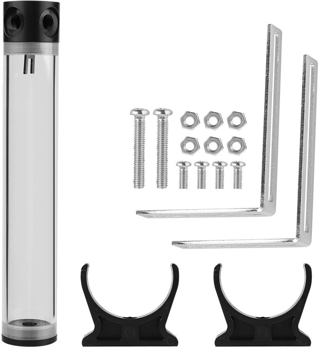 Waterkoeling tank 300mm - POM cilindrisch - temperatuurweerstand - eenvoudig te reinigen - ShopVlot